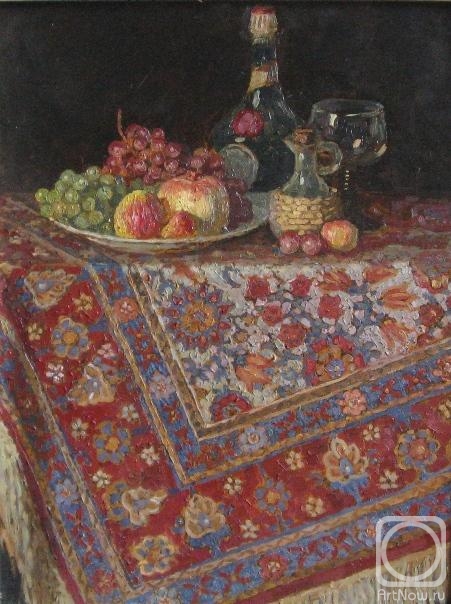 Komarov Alexandr. Still life with fruit