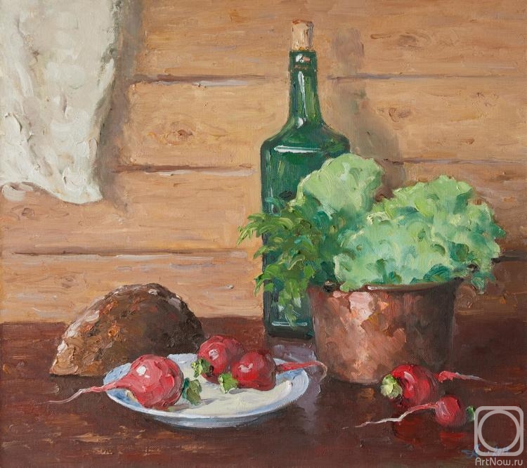 Alexandrovsky Alexander. Lettuce and radish