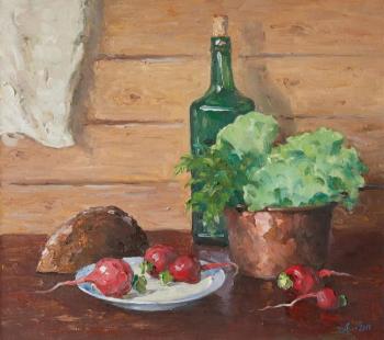 Lettuce and radish. Alexandrovsky Alexander