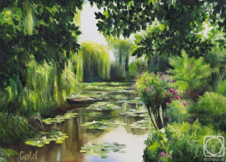 Goldstein Tatyana. Giverny, Claude Monet's garden