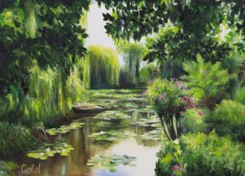 ,    (Claude Monet S Garden).  