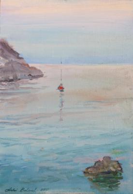 October Sunset At The Anthony Quinn Bay On Rhodes Island. Belevich Andrei