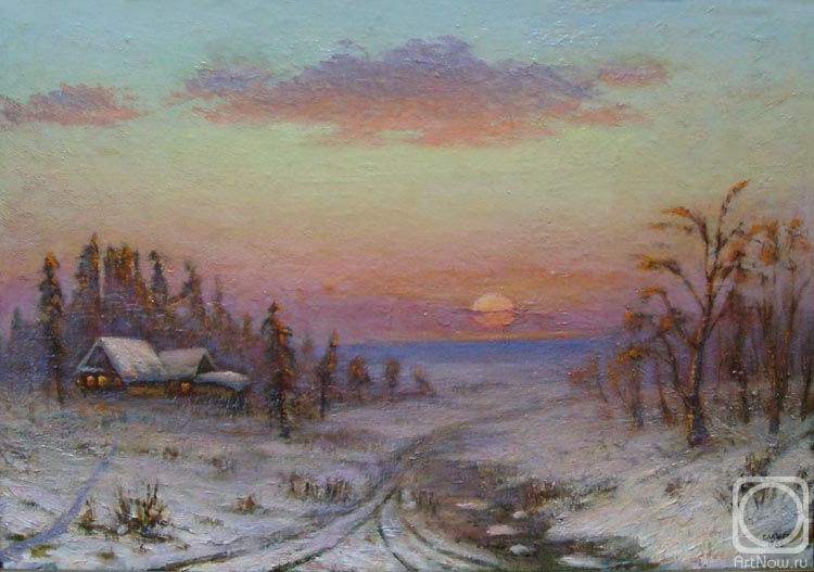 Lazarev Georgiy. The sunset