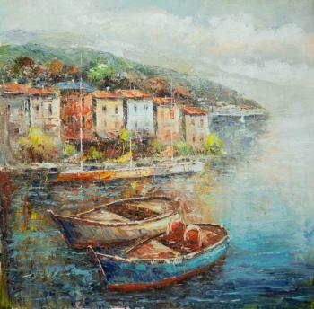 Boat from the Ligurian seafront N2. Vevers Christina