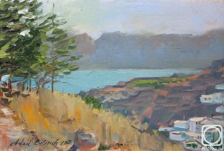 Belevich Andrei. View From Acropolis Of Lindos At The Saint Paul's Bay
