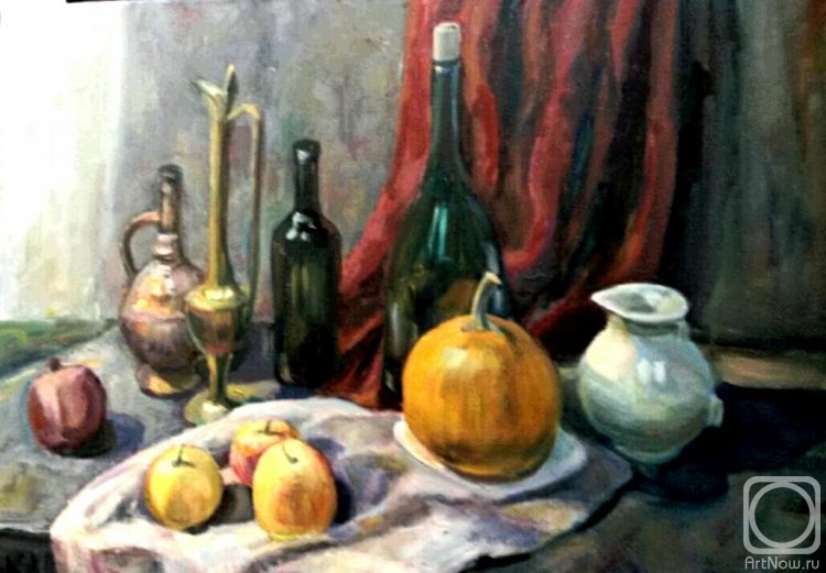 Kazmina Olga. Still life "Eastern" with apples