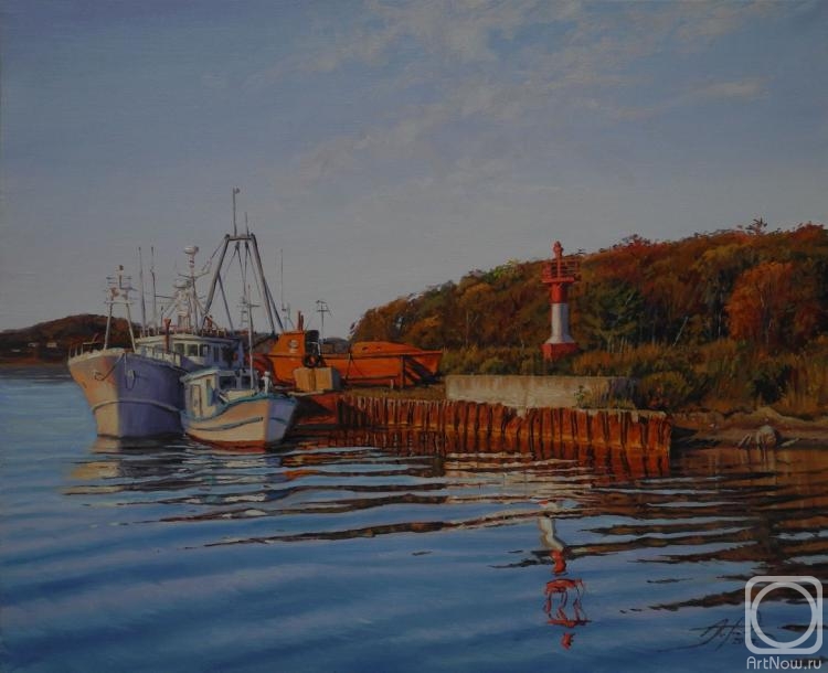 Gorodilov Alexander. The channel to the island of Russian