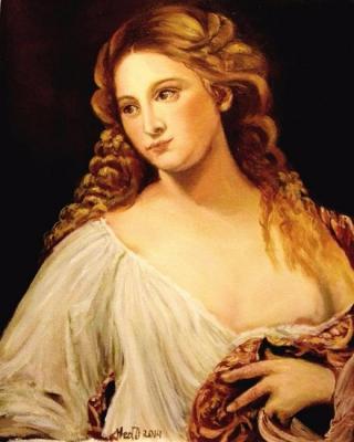 Flora. Titian (copy). Nebylova Olga
