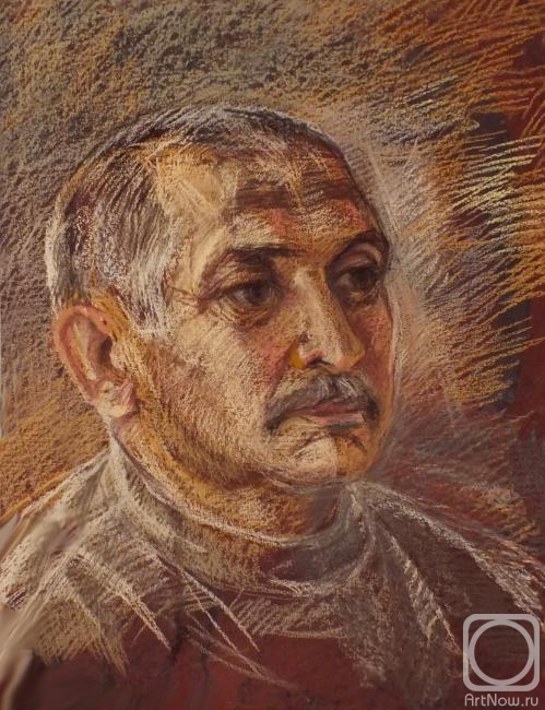 Odnolko Natalia. Portrait of a middle-aged man