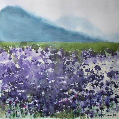 lilac field. Petrovskaya Irina