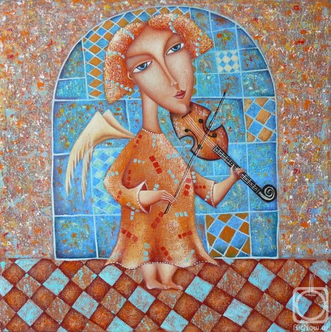 Sulimov Dmitriy. Angel with violin
