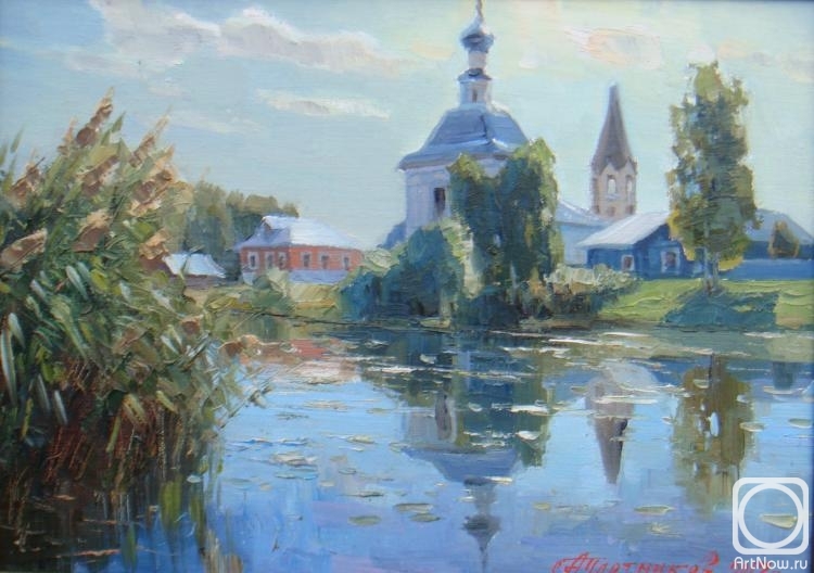 Plotnikov Alexander. September morning on Kamenka