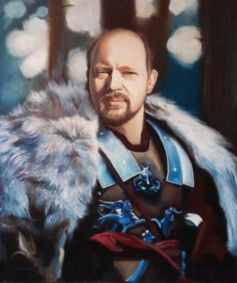 Portrait. Warrior. Zelikov Oleg
