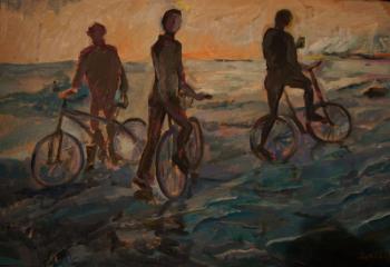 On the shore of the Finnish. Dashkina Saniya