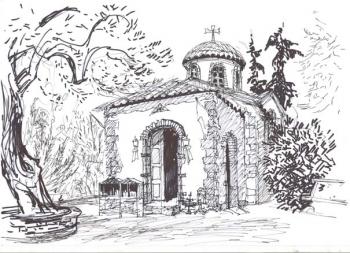 Greec, church, Kassandra