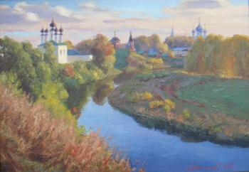 October evening in Suzdal. Plotnikov Alexander