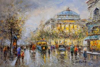 Early evening in Paris. Vevers Christina