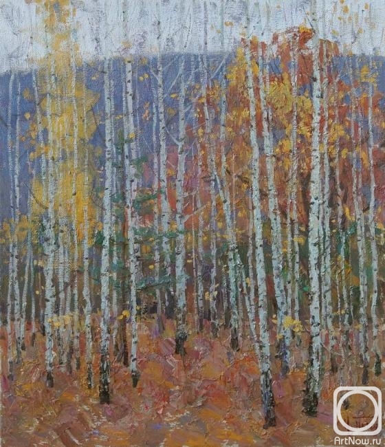 Panov Igor. Autumn Birches