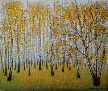 Birch Grove (Thin Birches). Markoff Vladimir