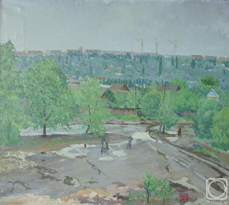 Li Moesey. Summer. After the rain