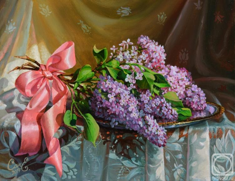 Sachenko Elena. A bouquet of lilac
