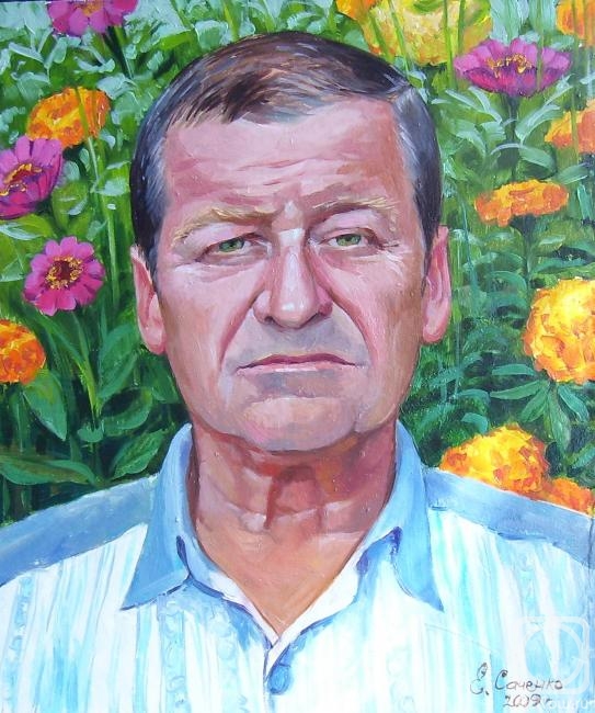 Sachenko Elena. portrait of a man