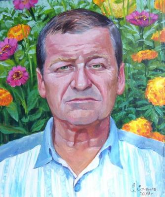 portrait of a man. Sachenko Elena