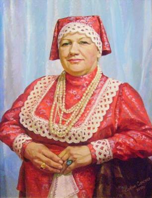 Portrait of Mom. Sachenko Elena