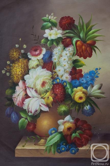 Potapova Maria. Bouquet in the Baroque style N8