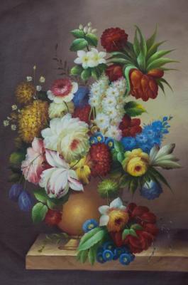 Bouquet in the Baroque style N8. Potapova Maria