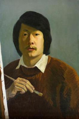 Portrait of the artist (Self-Portrait Of The Artist). Li Moesey