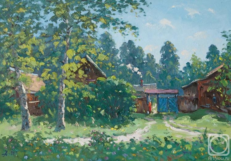 Alexandrovsky Alexander. Noon, summer in the village