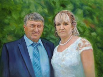 Paired portrait (made to order)