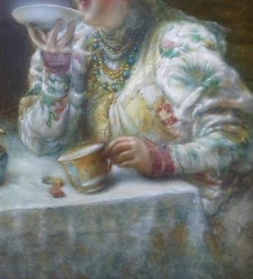 Over tea. Bebihov Dmitry