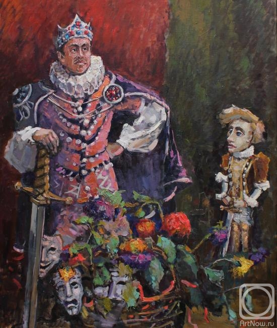 Polyakov Arkady. Two artists