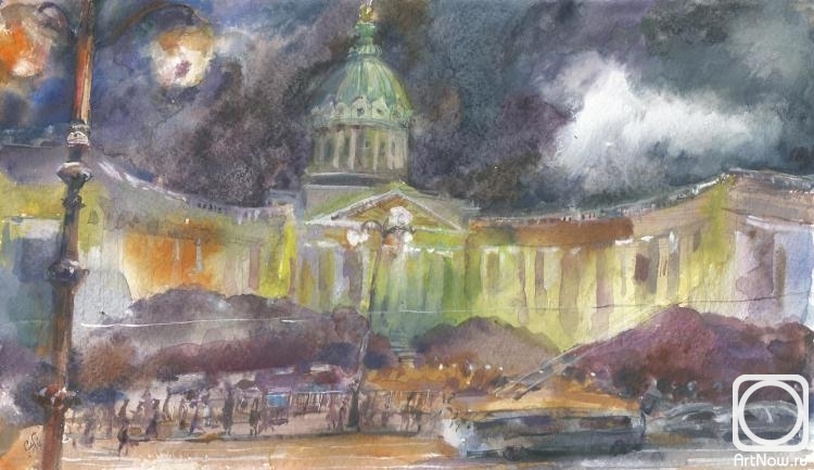 Samoshchenkova Galina. Vecherniy Kazansky