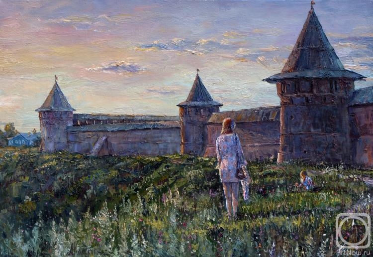 Kolokolov Anton. Suzdal. Near the walls of the Kremlin