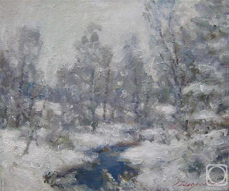 Gaiderov Michail. Snow fell (etude)