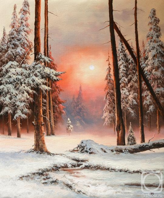 Lyamin Nikolay. In Winter forest