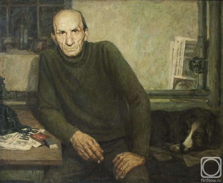 Raybats Nikolay. Father's portrait