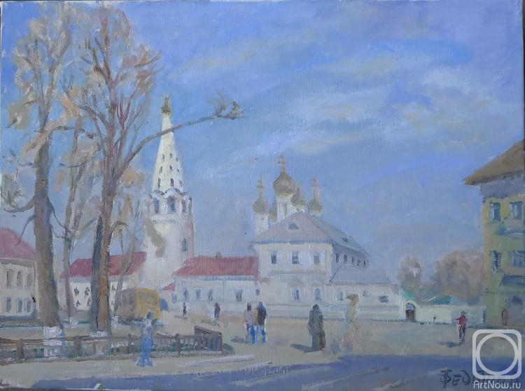 Fedotov Viktor. Gorokhovets town. Square