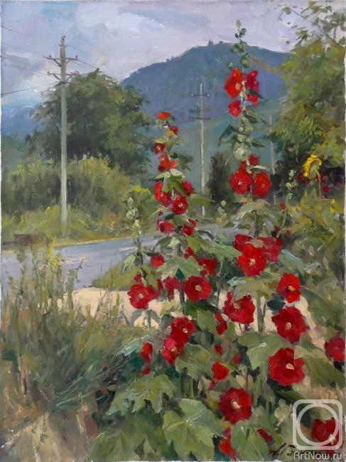Galimov Azat. Flowers of Malva