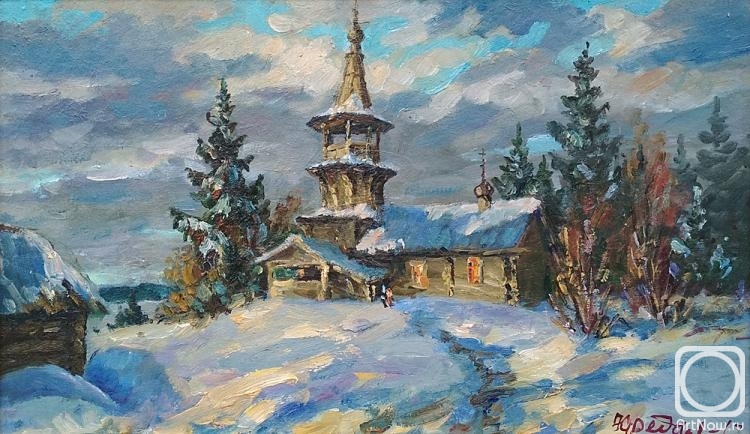 Fedorenkov Yury. Chapel in the village of Korba. XVIII century