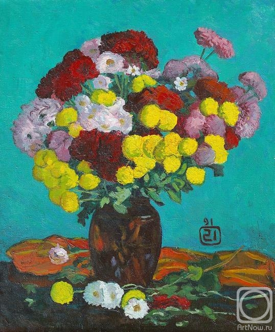 Li Moesey. Flowers from the dacha