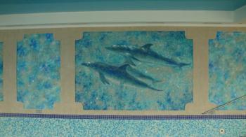 Decor in the pool