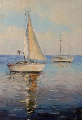Sailboat. Semyonov Aleksandr