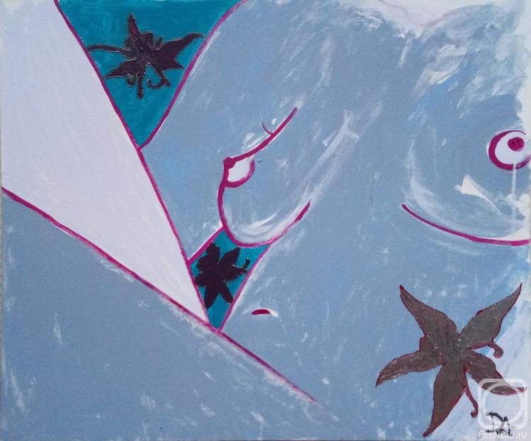 Afanaseva Dariya. Blue Nude