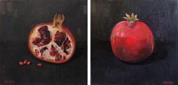 ������� �Pomegranate on black�