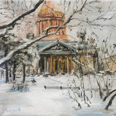 Chistiakov Vsevolod Anatolievich. Under a blanket of snow