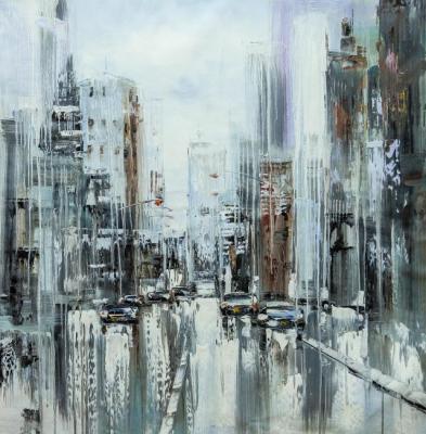 City in shades of grey. Vevers Christina